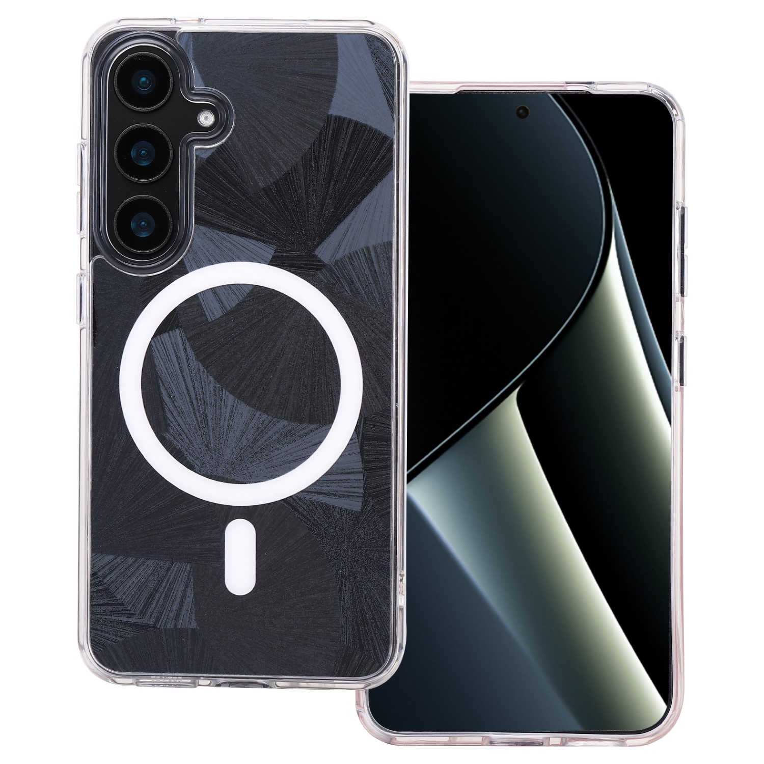 Flash Mag maciņš for Samsung Galaxy S24 / S25 melns