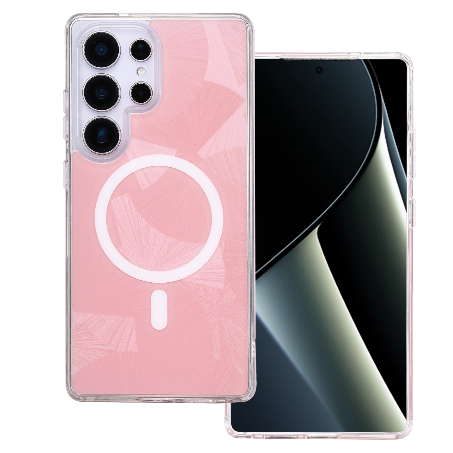 Flash Mag maciņš for Samsung Galaxy S25 Ultra rozā