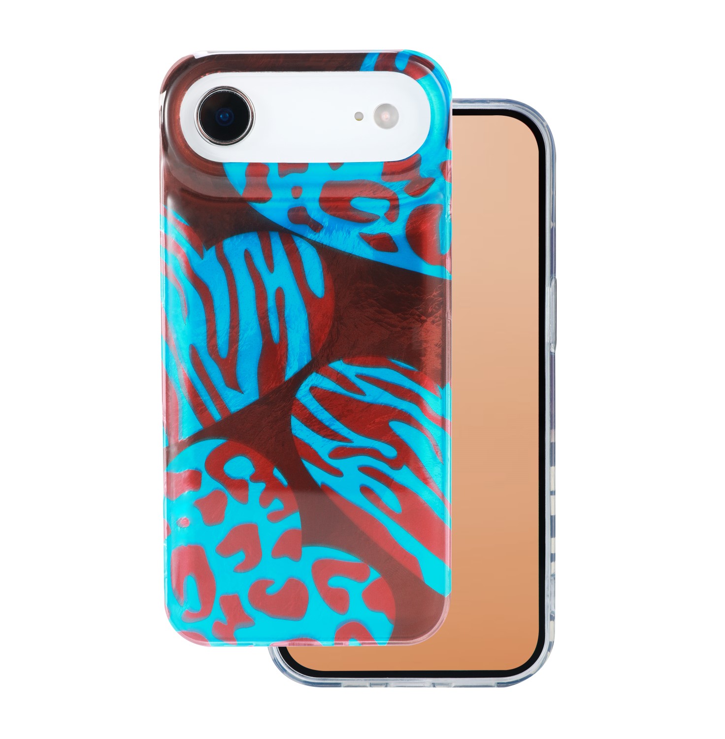 Animal Print maciņš for iPhone 17 Air 6,6" Chameleon