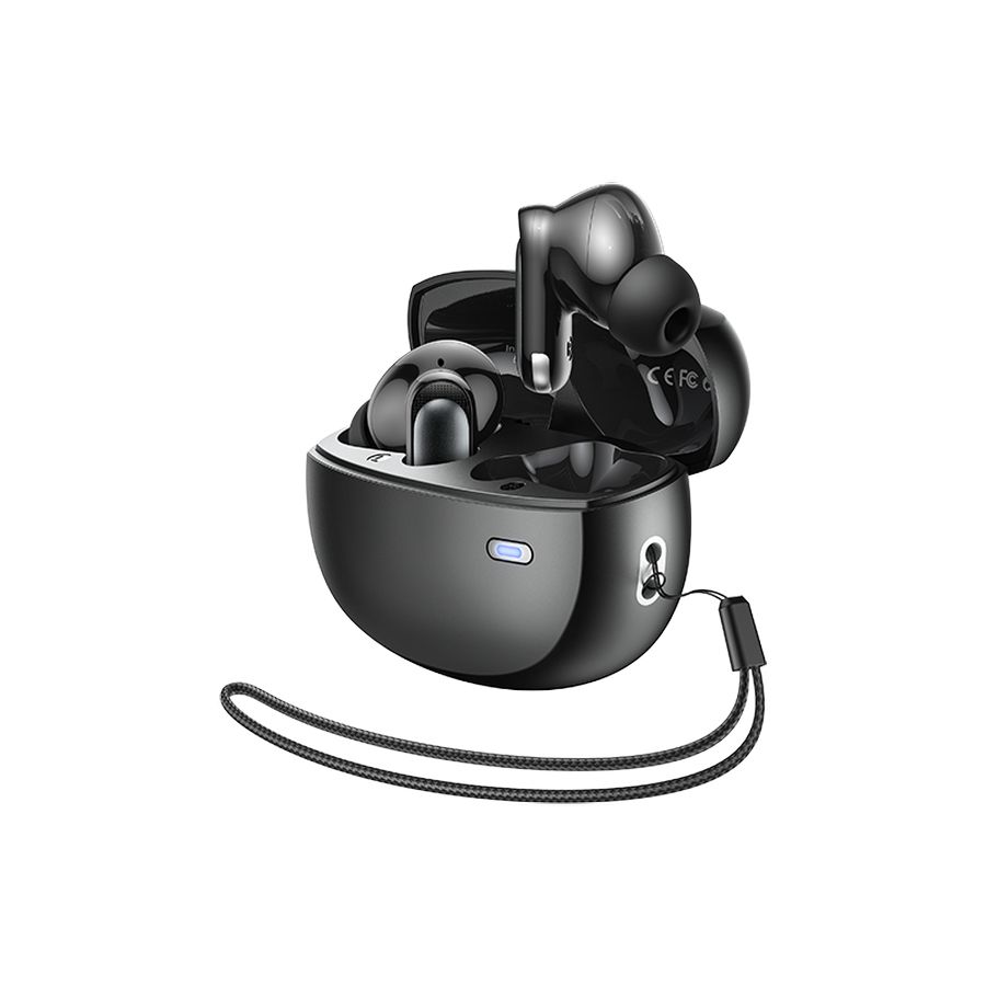 BLUETOOTH EARPHONES REMAX TWS-02 melns BT 5.4