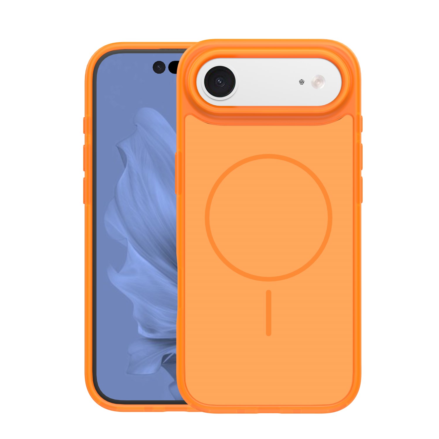 Frame Thin Mag maciņš for iPhone 17 Air 6,6" oranžs