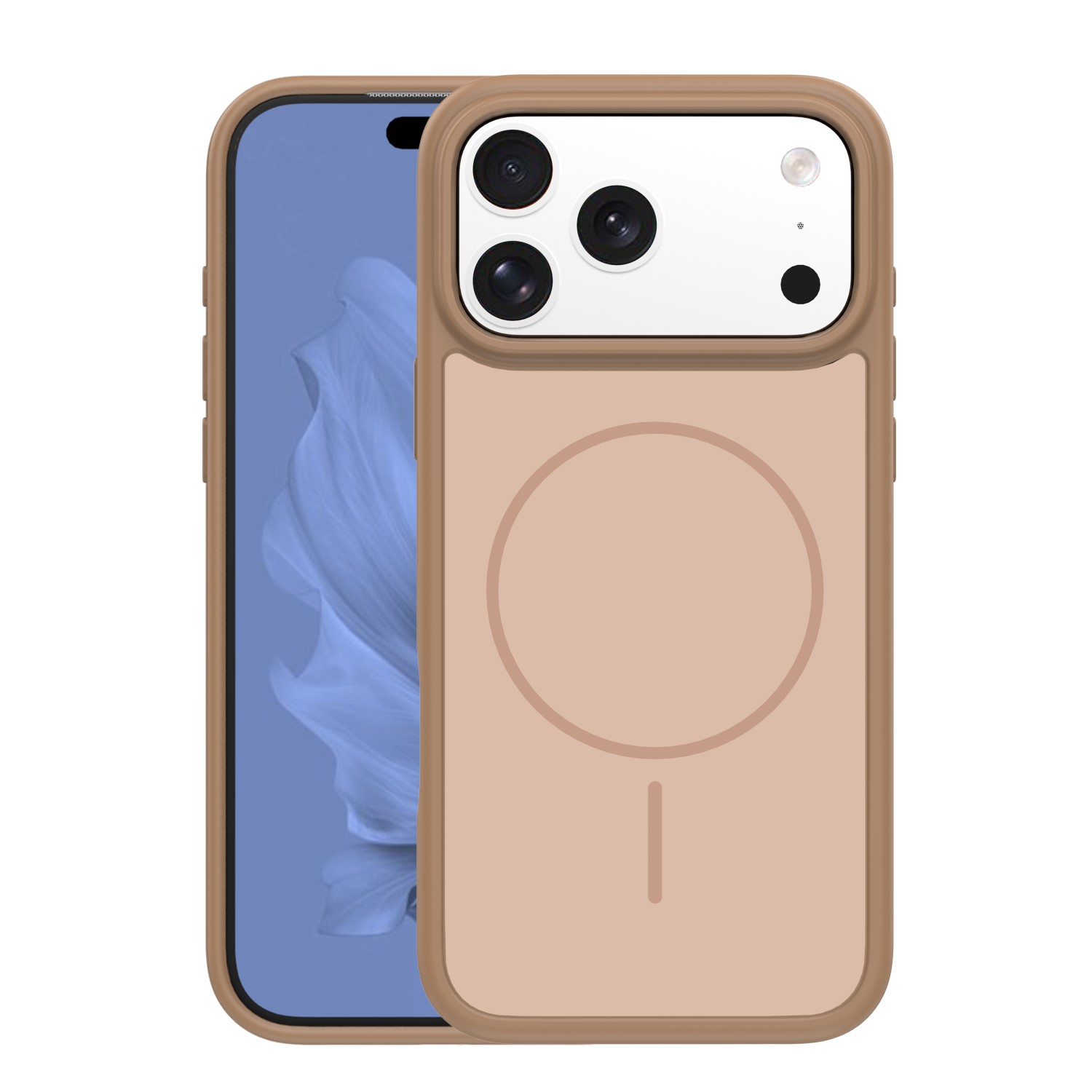 Frame Thin Mag maciņš for iPhone 17 Pro 6,3" brūns