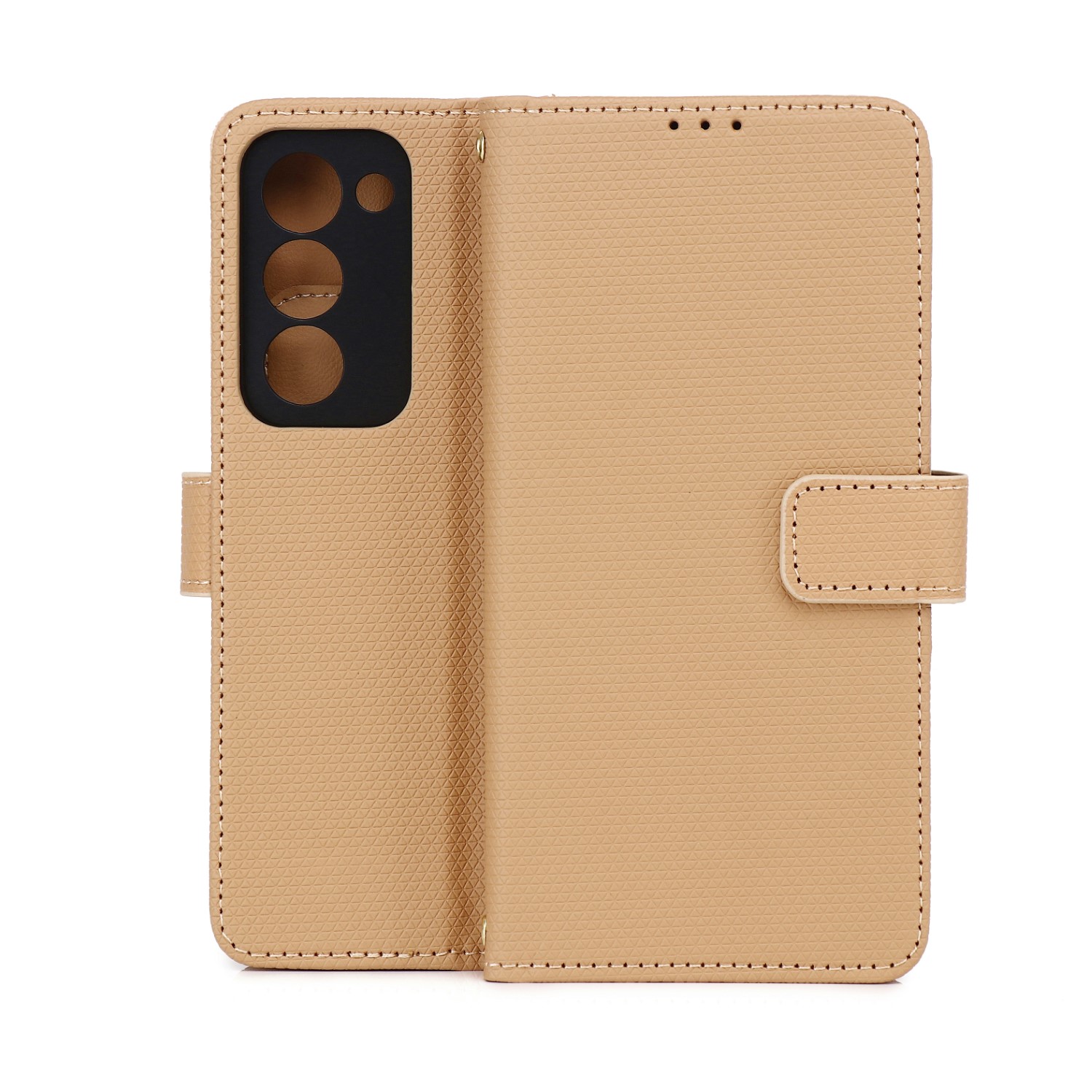 Smart Triangle case for Oppo A5 5G brown