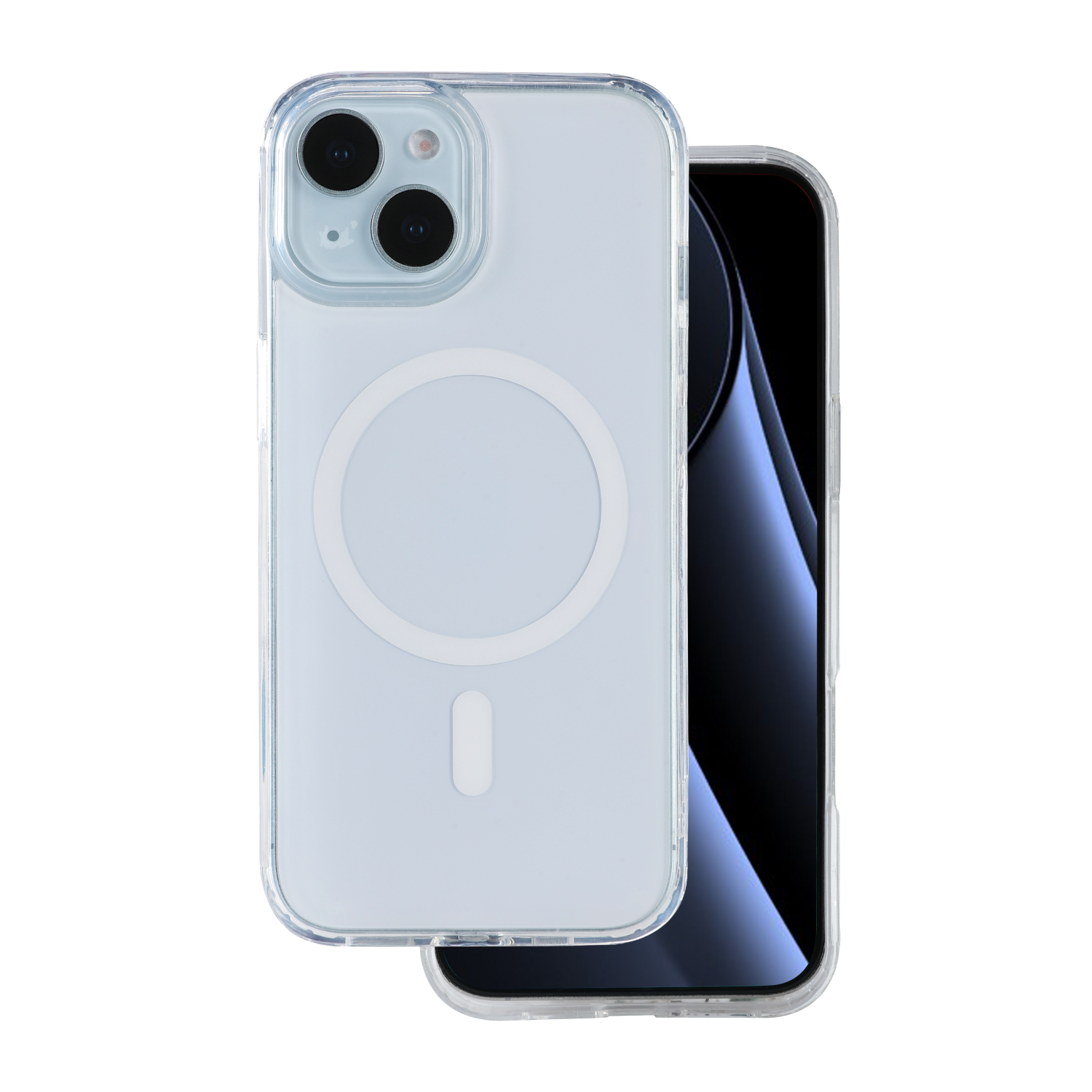 Lowkey Mag for iPhone 14 6,1" balts