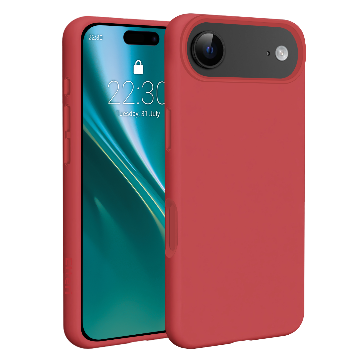 Etteri Silikona Mag maciņš for iPhone 17 Air raspberry