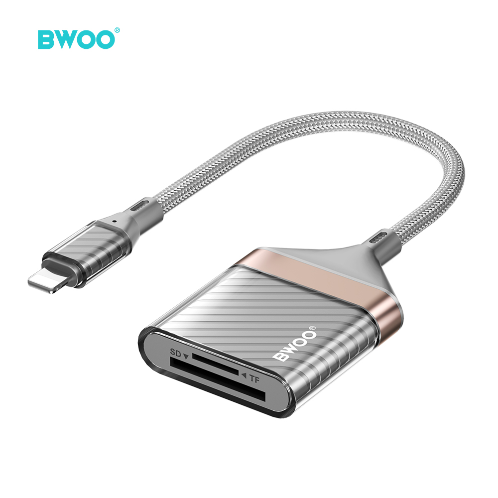 BWOO Adapteris Lightning to SD card / TF Card BZ63