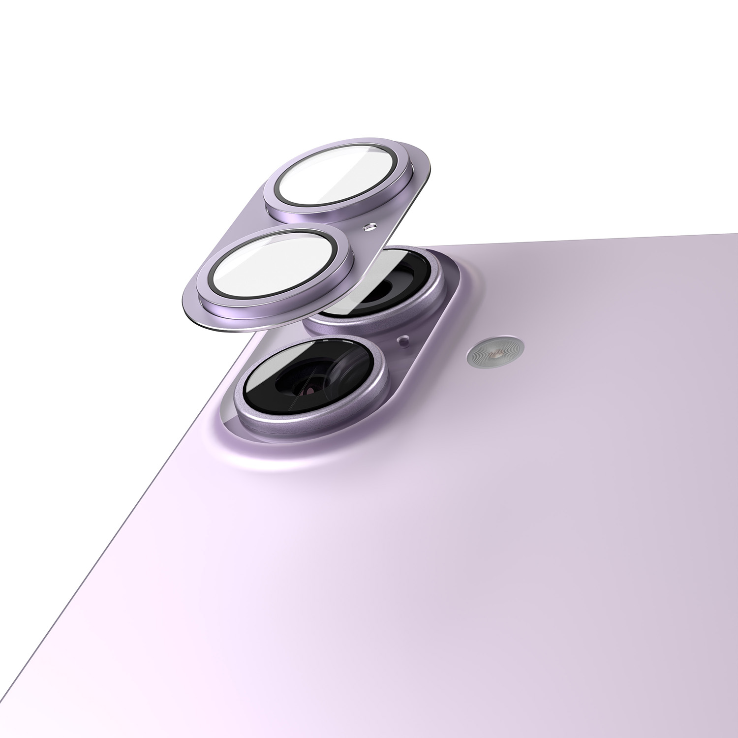 Etteri full camera lens guard for iPhone 17 rozā