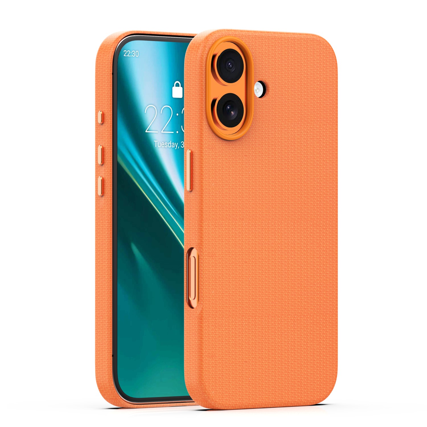 Etteri Elegant Mag maciņš for iPhone 17 6,3" oranžs