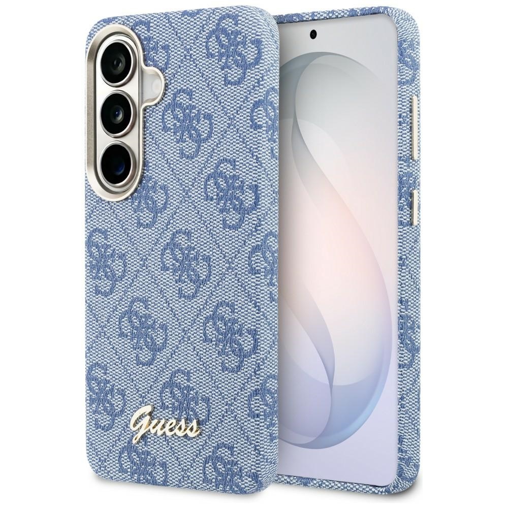 GUESS maciņš for SAMSUNG S26 GUHMS26S5P4FWMSB (4G Script MagSafe) zils