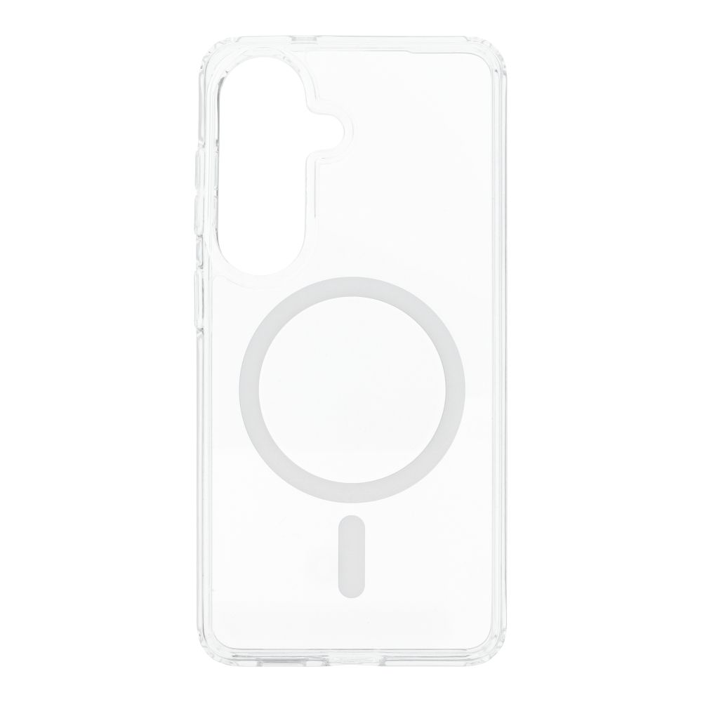 Maciņš for Samsung S26 Forcell F-Protect Clear Hybrid Premium saderīgs ar MagSafe caurspīdīgs