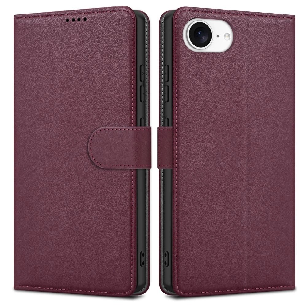 Futrālis Fancy Wallet Samsung S948 S26 UItra bordo krāsā
