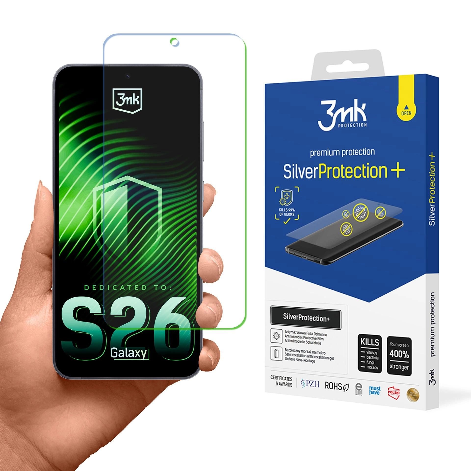 3mk SilverProtection+ aizsargplēve priekš Samsung Galaxy S26 Ultra