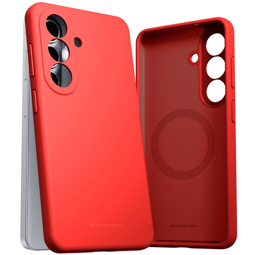 Case Mercury Pure Magsafe Silicon Case Samsung S942 S26 red