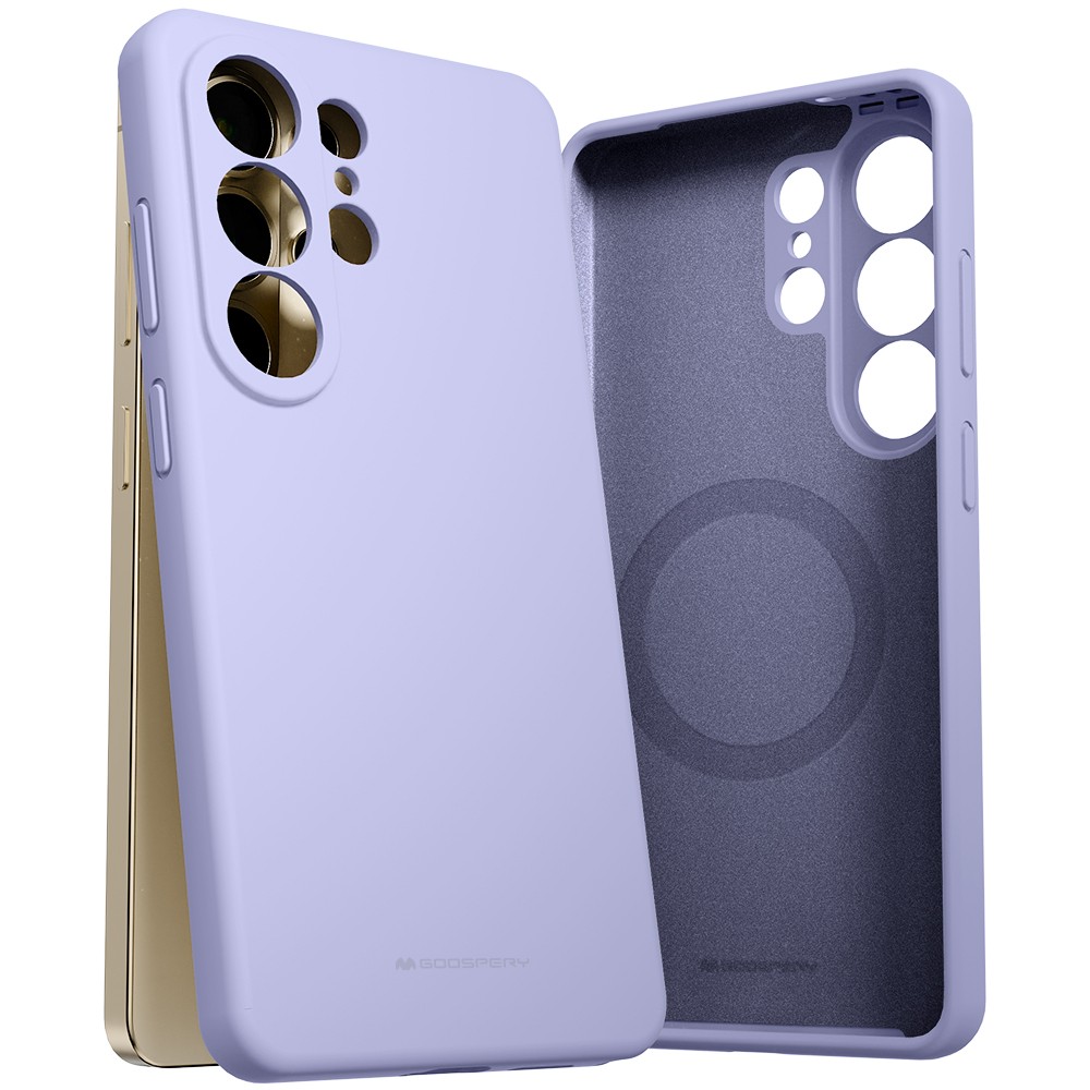 Case Mercury Pure Magsafe Silicon Case Samsung S948 S26 Ultra lavander gray