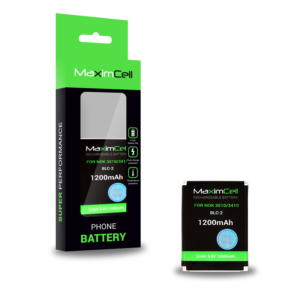 Maximcell Baterija for Nokia 3510/3410 (BLC-2) 1200mAh Li-ion