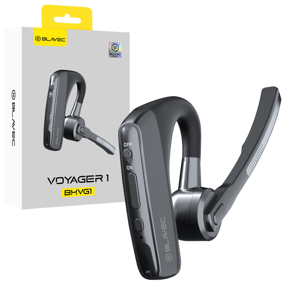 Blavec Bluetooth Headset Voyager 1 Multipoint (BHVG1-B) melns