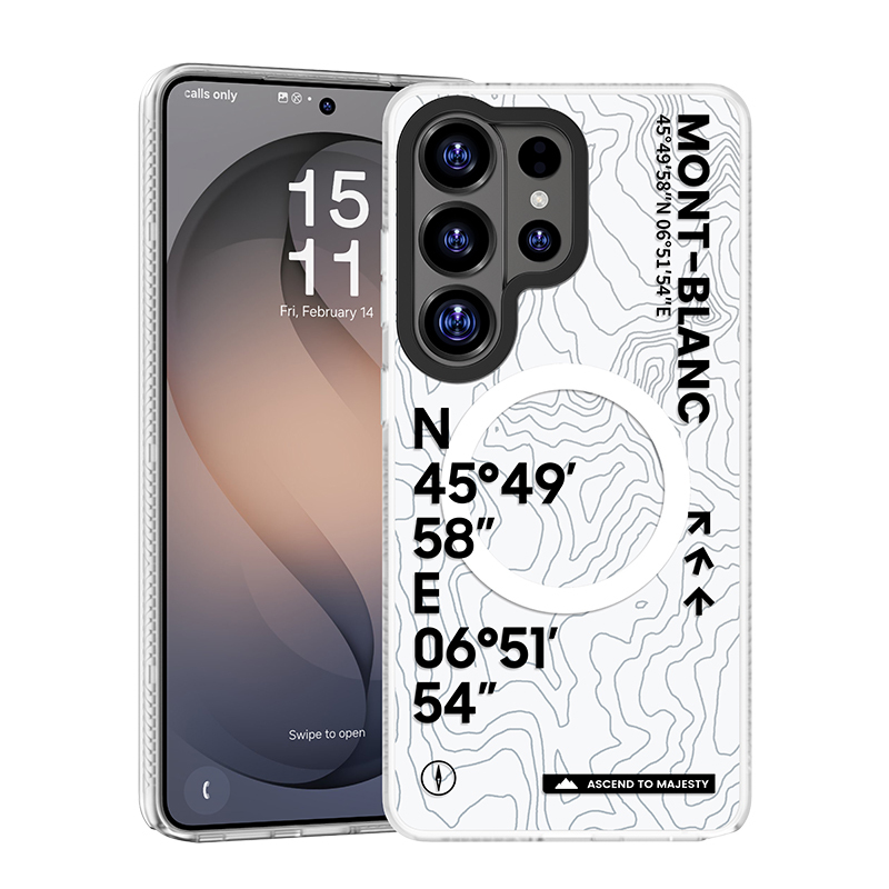 Benks Dynamic Magnetic Summit Case Mont-Blanc (A050) priekš Samsung Galaxy S26 Ultra