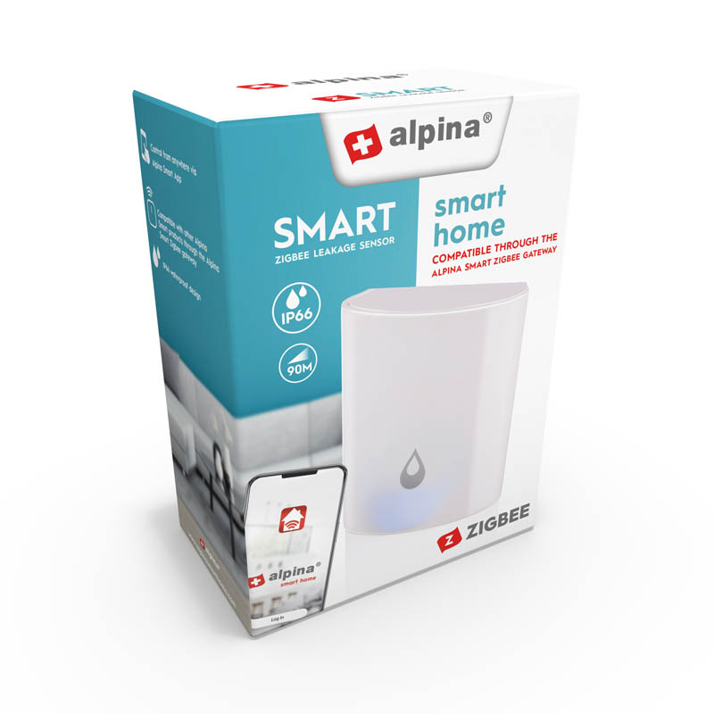 Alpina Zigbee viedais ūdens noplūdes sensors