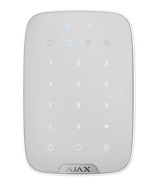 Ajax bezvadu tastatūra Plus balta 38253
