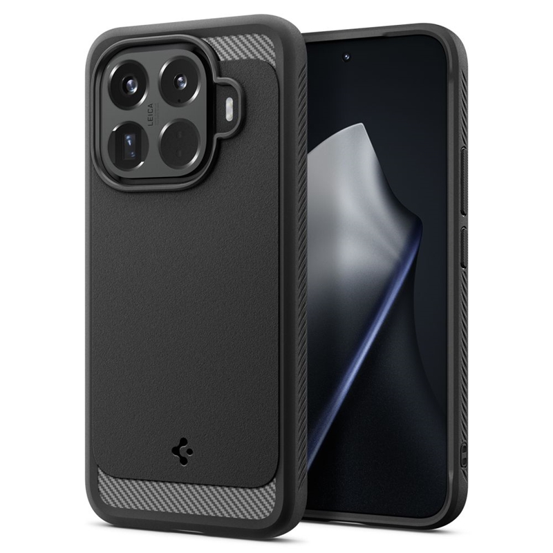 Spigen Rugged Armor Maciņš for Xiaomi 15T Pro - melns