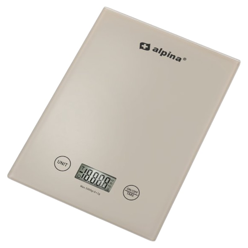 Alpina digitālie virtuves svari, līdz 5 kg