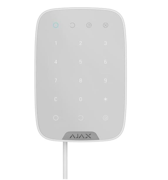 Ajax Fibra vadu tastatūra balta 30864