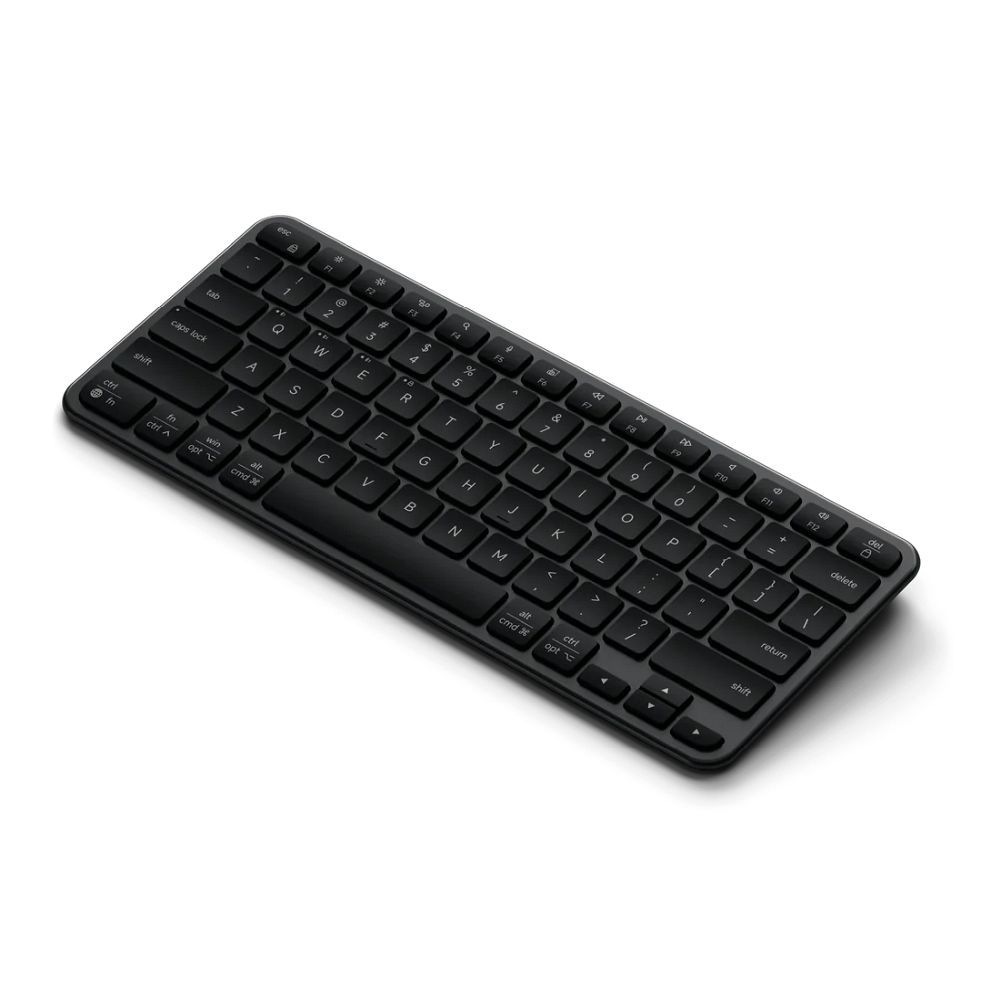 Bezvadu tastatūra QWERTY Satechi Slim EX1 Mac / PC ST-KEX1C-EN melna