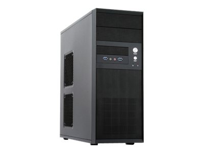 CHIEFTEC iArena CQ-01B Midi Tower datora korpuss ar USB 3.0