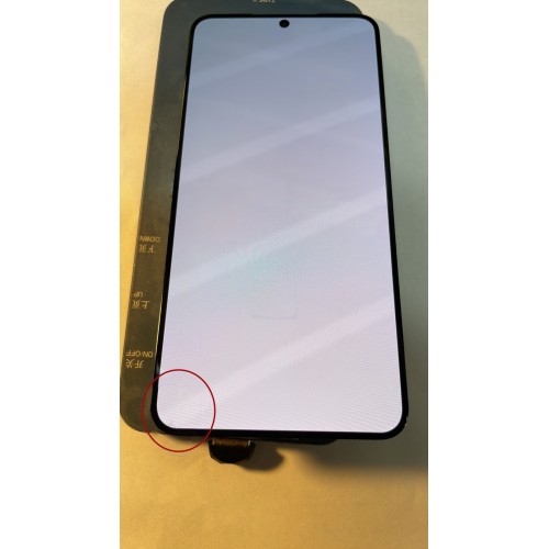 LCD displejs, saderīgs ar Samsung S901 S22 melns (Atjaunots: Telemax) (ar defektiem 3)