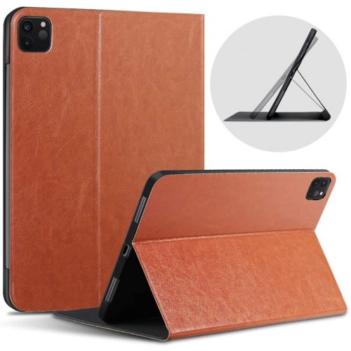 Phone Maciņš X-Level Kite priekš Samsung X700 / X706 (Tab S8) / T870 / T875 / T876 (Tab S7) Brūns