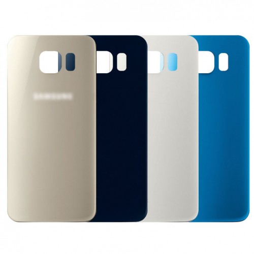 Aizmugurējais vāciņš Saderīgs ar Samsung G928F S6 Edge+ Balts Ar original sticker (Original colour) HQ