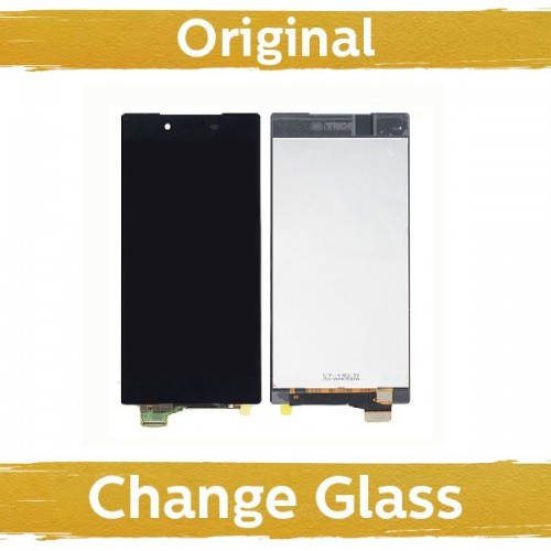 LCD Displejs Saderīgs ar Sony Xperia Z5 Premium E6853 Melns (Renewed: China)