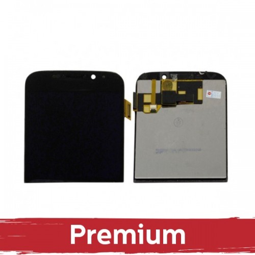 LCD Displejs Saderīgs ar Blackberry Q20 Classic Melns OEM