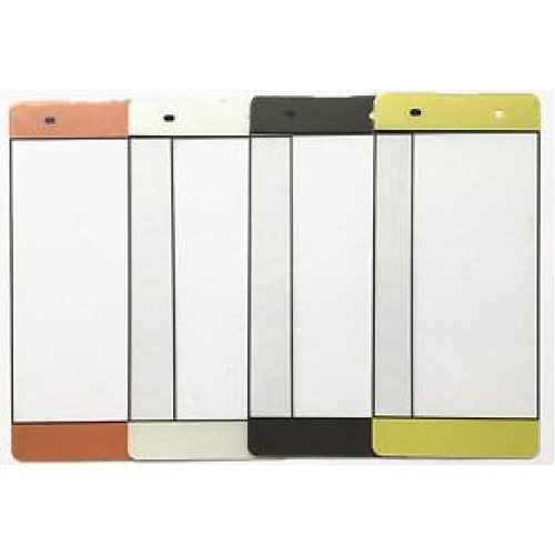 Outer Screen Glass Saderīgs ar Sony Xperia XA F3111 Melns HQ