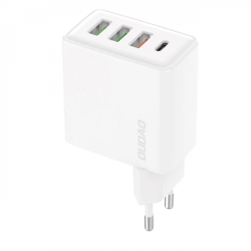 Lādētājs Dudao A5H balts 20W (1xPD / 3xQC3.0)