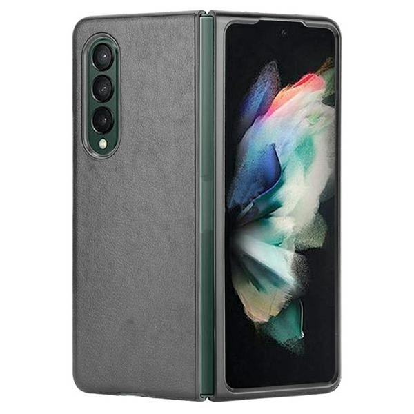 Beline ādas maciņš Samsung Z Fold 4 melns