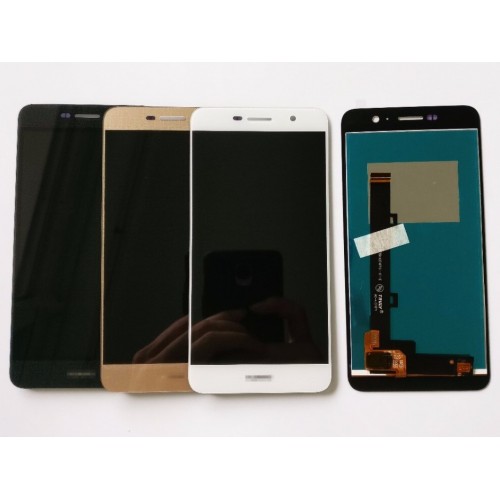 LCD Displejs Saderīgs ar Huawei Y6 Pro Balts HQ