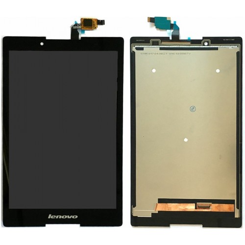 LCD Displejs Saderīgs ar Lenovo Tab 2 A8-50 / TB3-850M Melns HQ