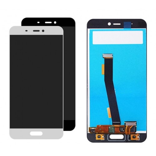 LCD Displejs Saderīgs ar Xiaomi Mi5 / Mi 5 / M5 Melns HQ