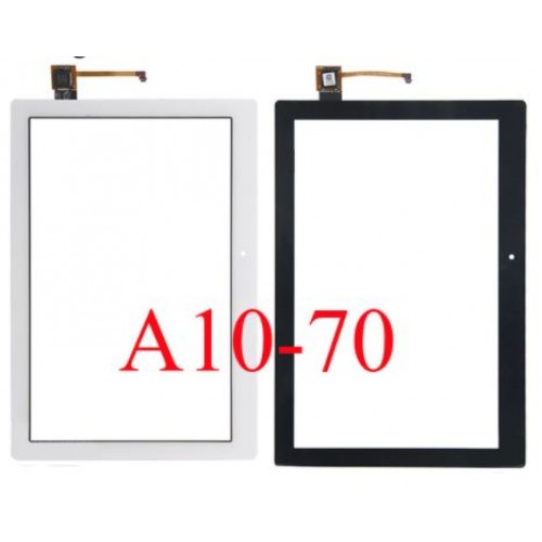 Touchscreen Saderīgs ar Lenovo Tab 2 A10-70F / A10-70L 10.1'' Melns HQ