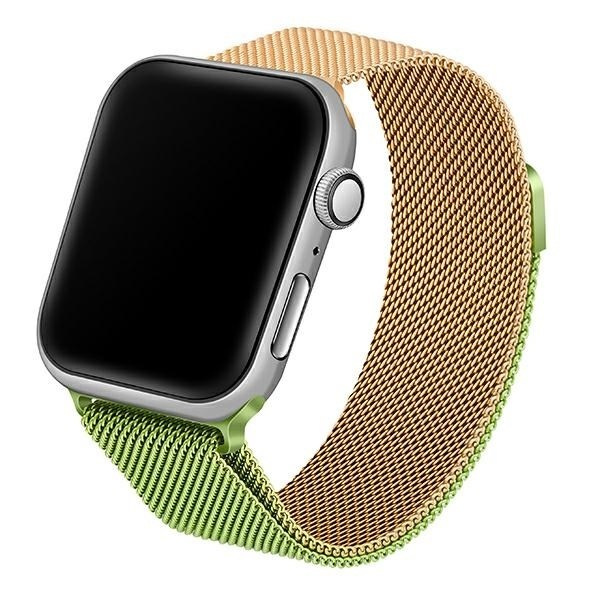 Beline Siksniņa Apple Watch Steel 38/40/41mm zaļš/zelta