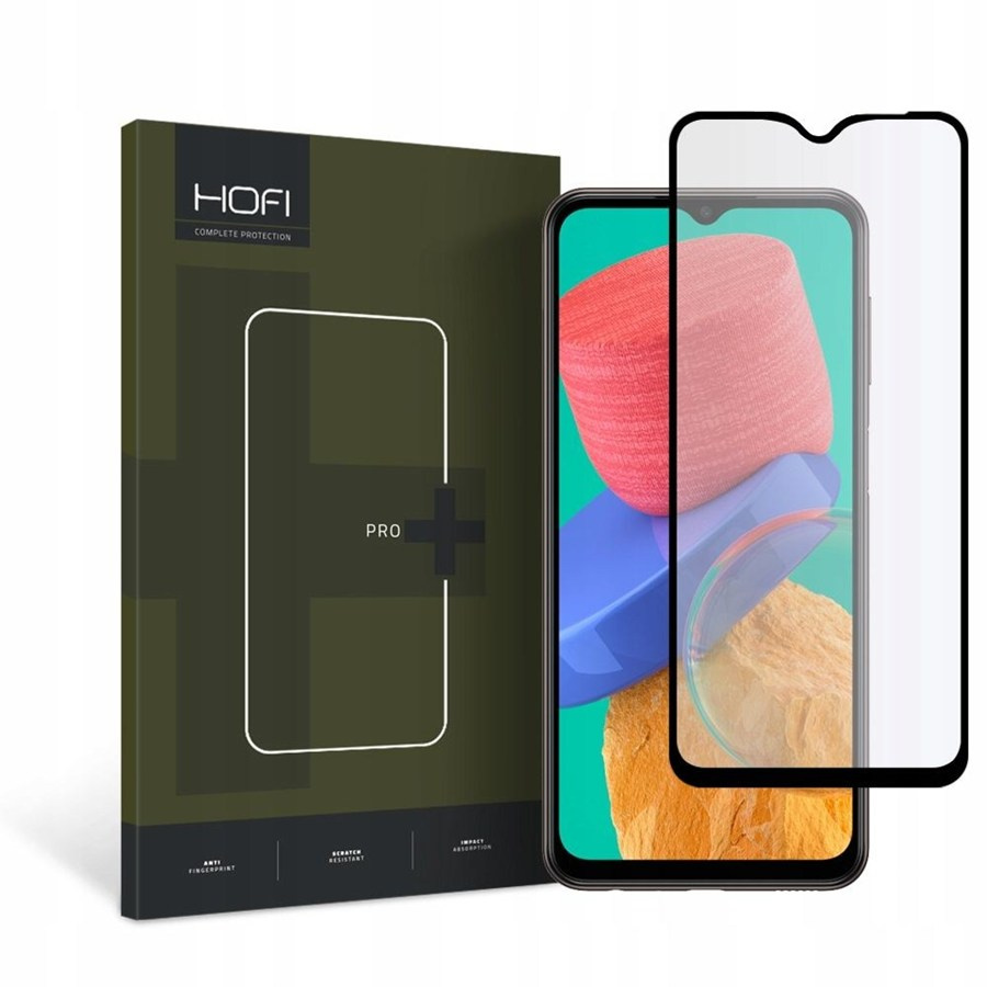 HOFI GLASS PRO+ GALAXY M33 5G MELNS Rūdīts stikls