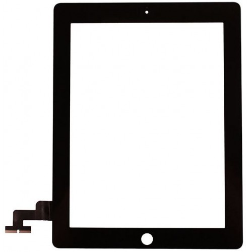Touchscreen Saderīgs ar Apple iPad 2 Melns HQ2