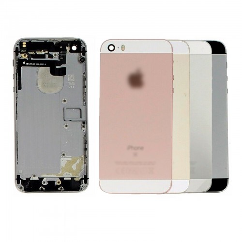 Aizmugurējais vāciņš Saderīgs ar Apple iPhone SE Sudrabs HQ