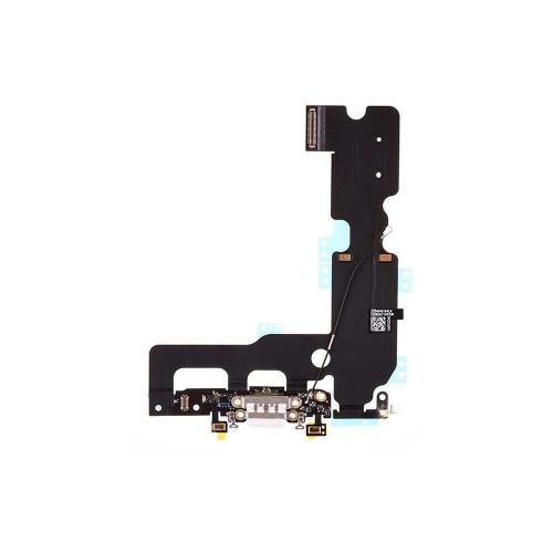 Charging Port Saderīgs ar Apple iPhone 7 4.7'' Ar Flex Balts OEM