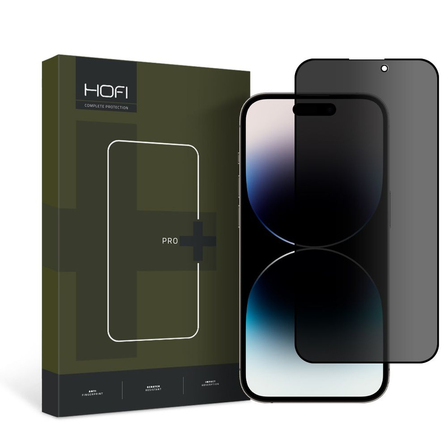 PRIVĀTUMA STIKLS HOFI ANTI SPY GLASS PRO+ IPHONE 14 PRO MAX PRIVĀTUMA