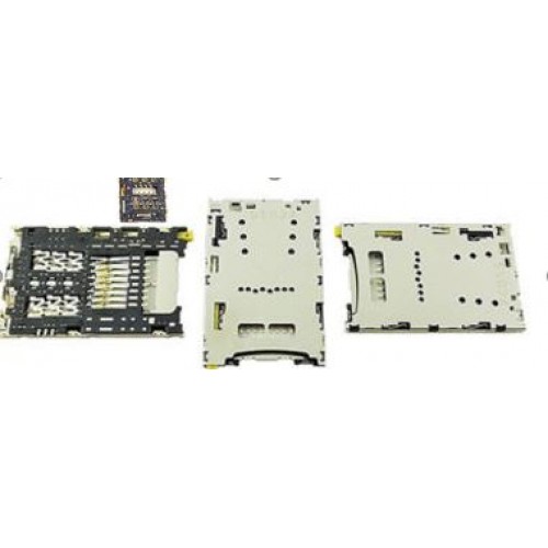 SIM Card Socket / Contacts Saderīgs ar Sony Xperia Z5 E6603 Original
