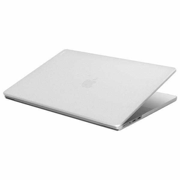 UNIQ maciņš Claro MacBook Air 13 M2/M3 caurspīdīgs/dove matte caurspīdīgs