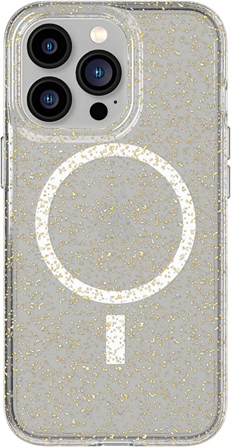 TECH21 Maciņš T21-9290 EVO SPARKLE MAGSAFE IPHONE 13 PRO zelta