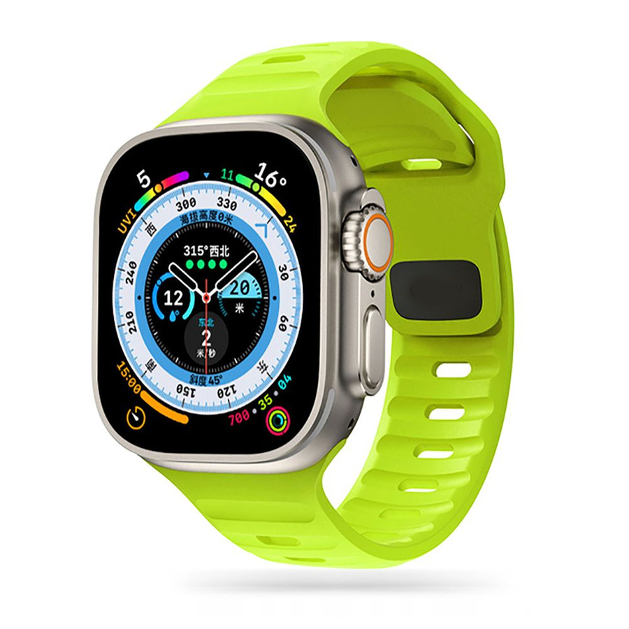 TECH-PROTECT ICONBAND LINE APPLE WATCH 4 / 5 / 6 / 7 / 8 / 9 / SE / ULTRA 1 / 2  (42 / 44 / 45 / 49 MM) LAIMA ZAĻŠ